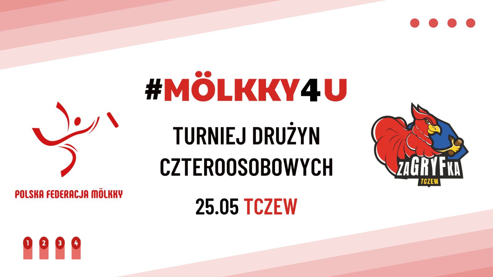 #Mölkky4U – turniej drużyn czteroosobowych w Mölkky