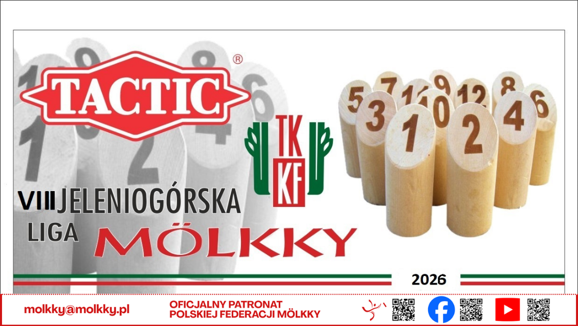 III kolejka – VIII Jeleniogórska Liga Mölkky 2026